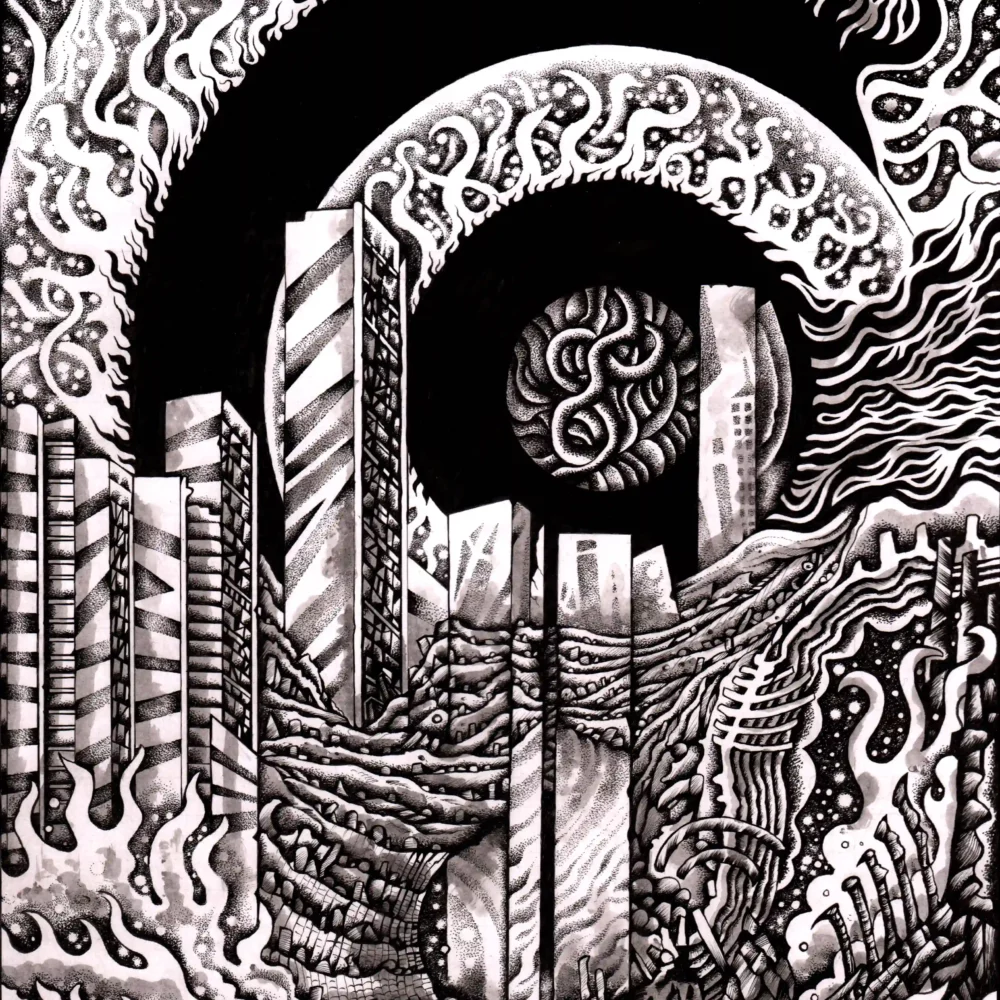 Dessin pour le livre de Pierre Avril