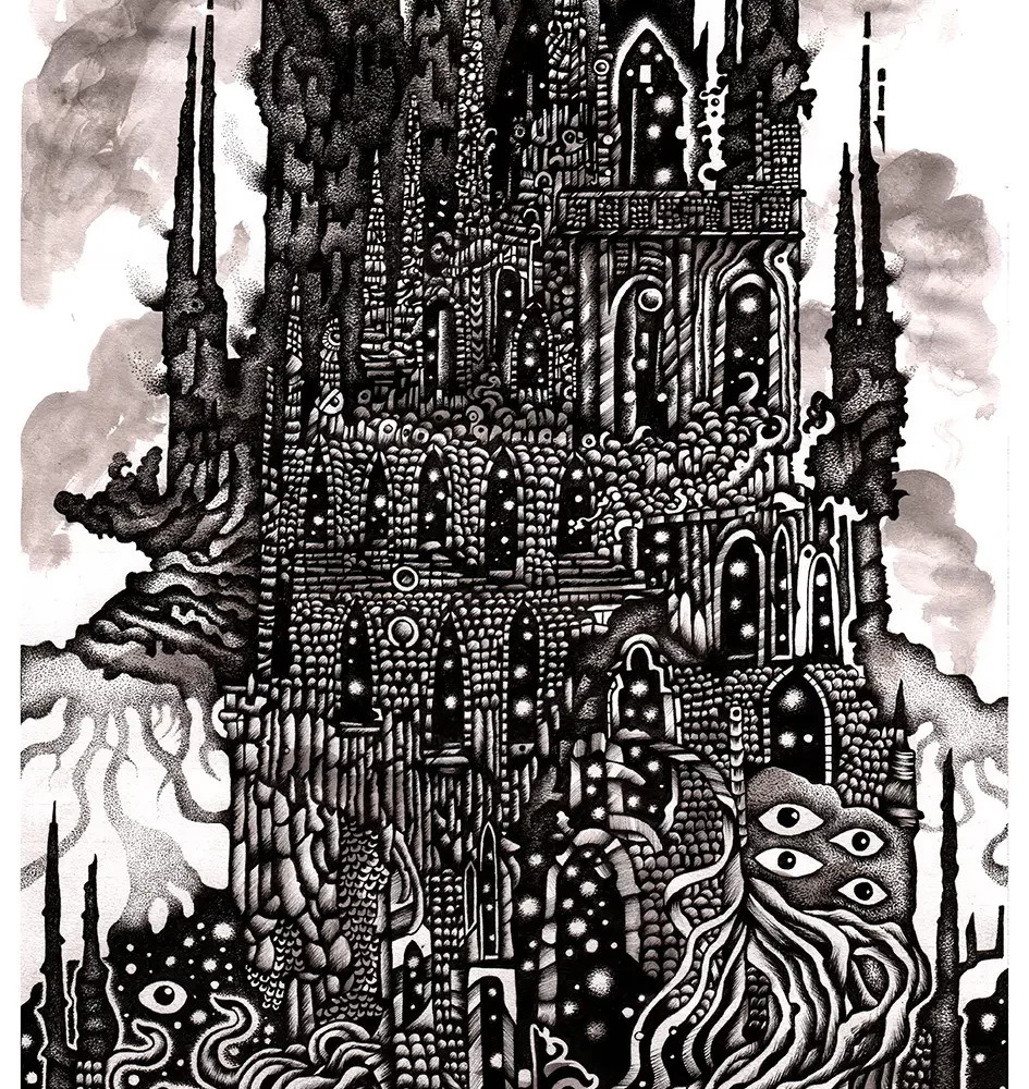 Dessin pour le livre de Pierre Avril